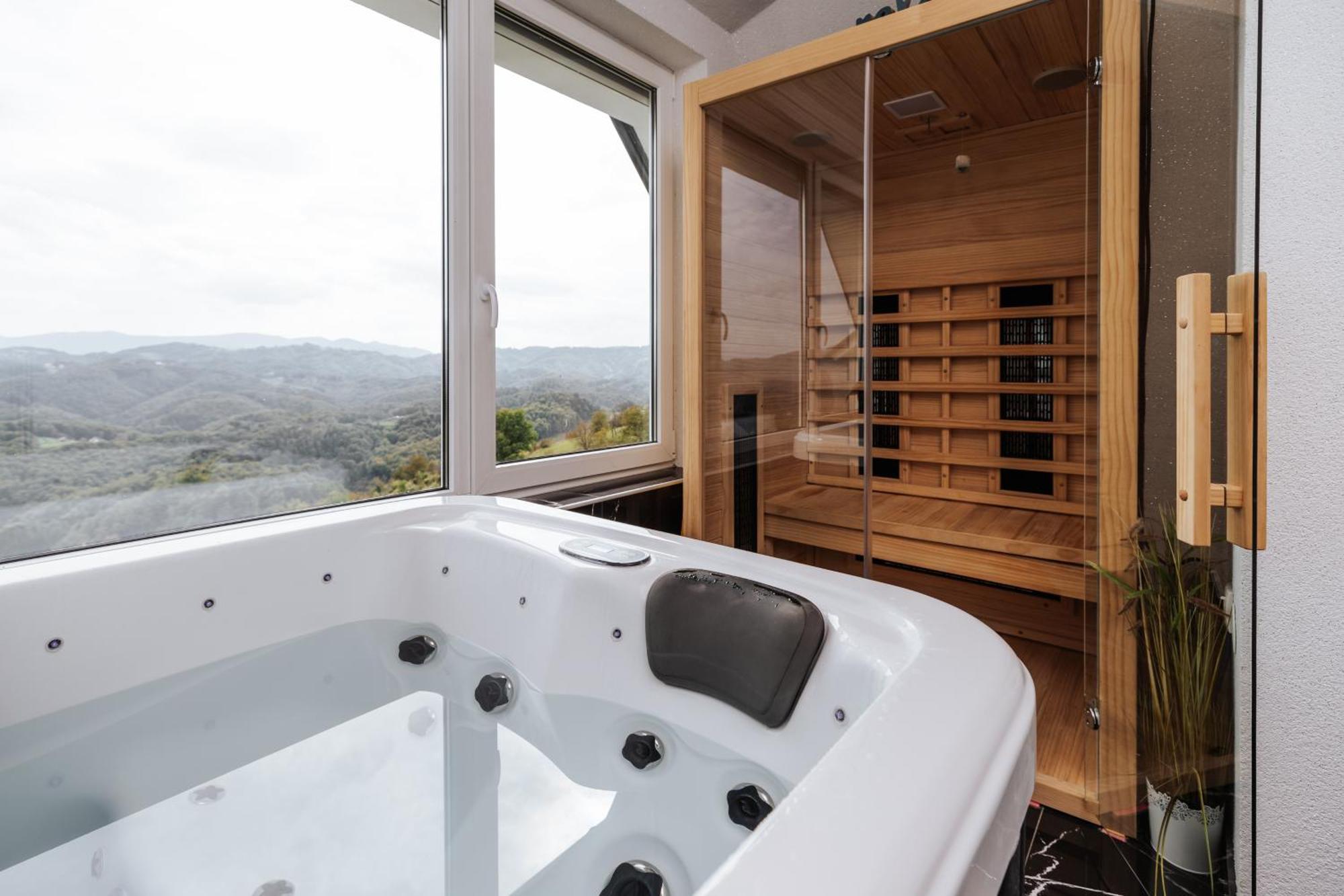 Tanja S Holiday Home In Nature With Sauna And Hot Tub Gorica pri Slivnici Екстериор снимка